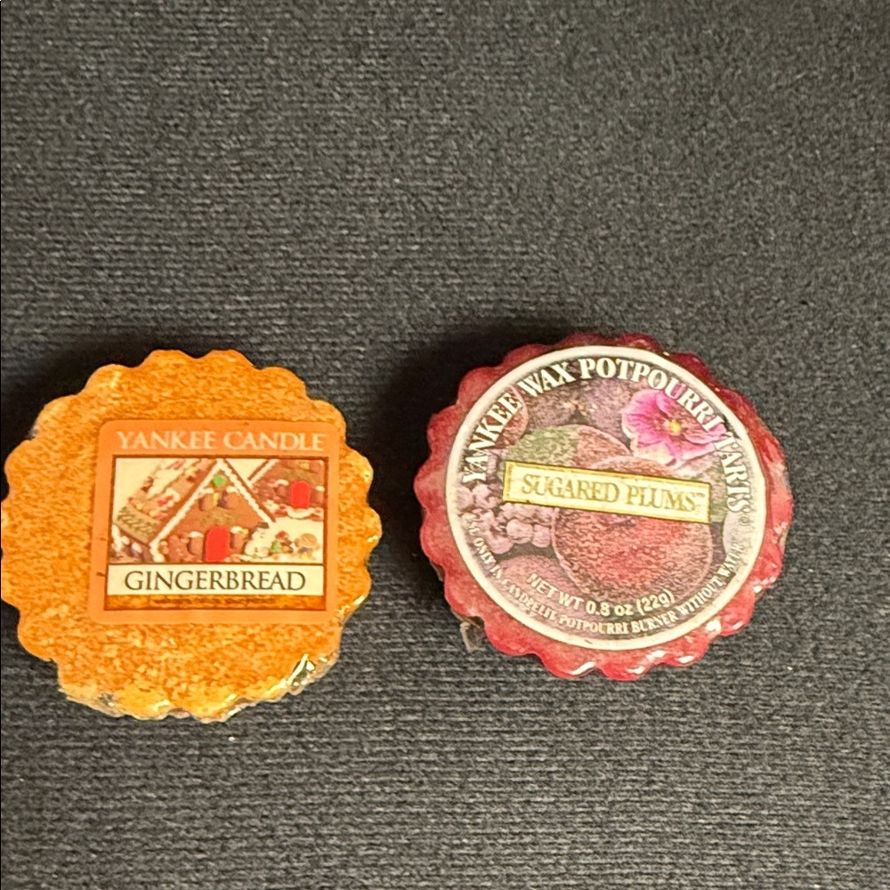 Yankee Candle Gingerbread and Sugared Plums Wax Melts